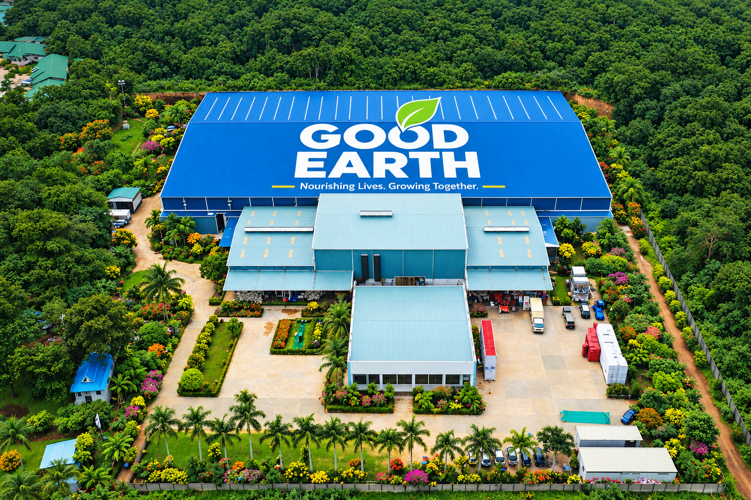 Good Earth automated processing factory complex at Ikorodu, Lagos
